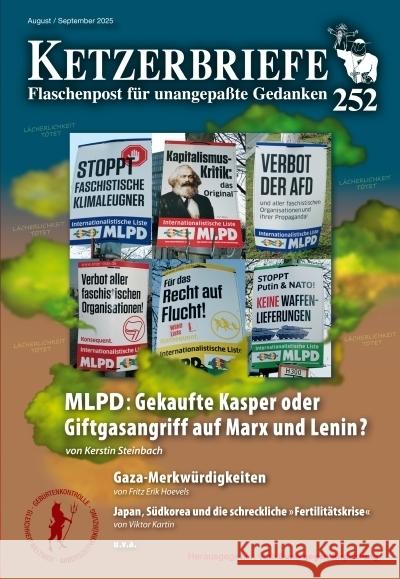 MLPD: Gekaufte Kasper oder Giftgasangriff auf Marx und Lenin? Steinbach, Kerstin, Skalée, Beate, Hoevels, Fritz Erik 9783894843151 Ahriman-Verlag - książka