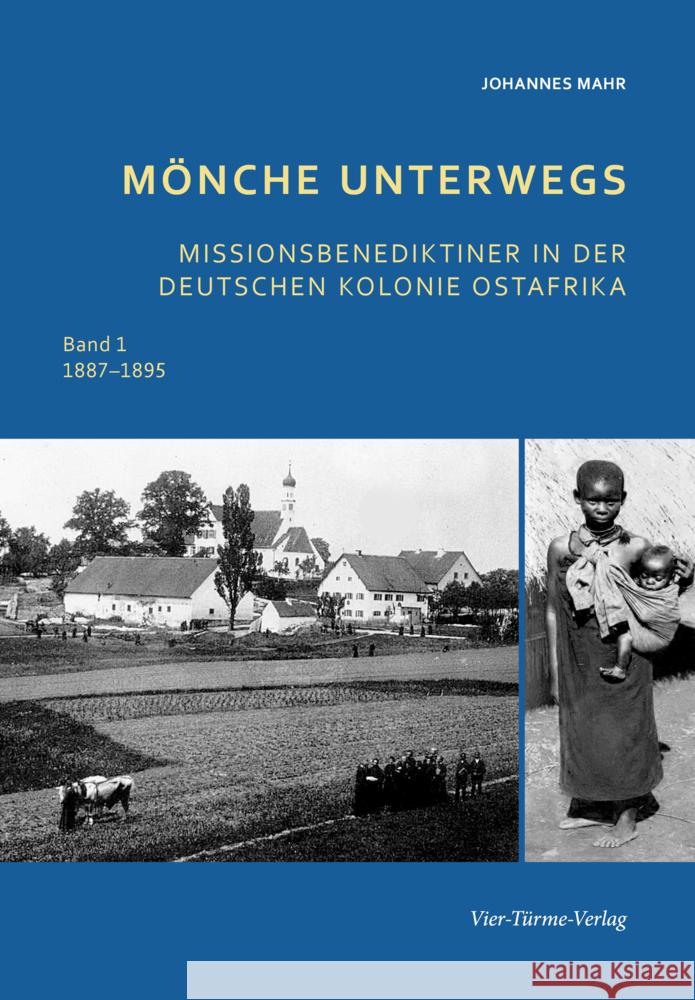 Mönche unterwegs Mahr, Johannes 9783736504172 Vier Türme - książka
