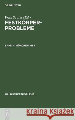München 1964 Fritz Sauter, No Contributor 9783112479094 De Gruyter - książka