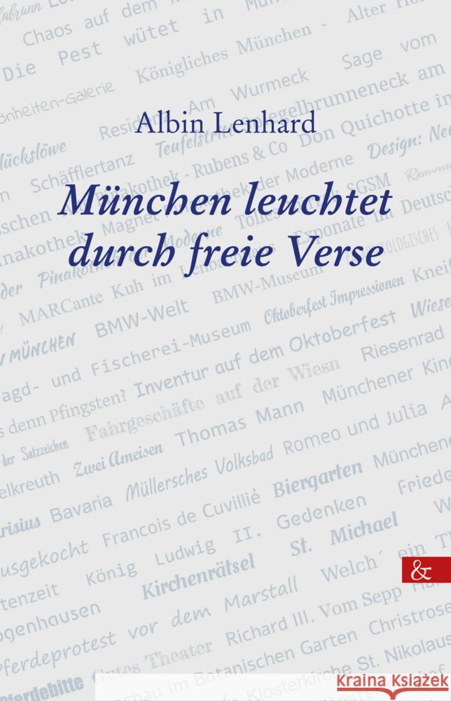 München leuchtet durch freie Verse Lenhard, Albin 9783957803207 BUCH & media - książka