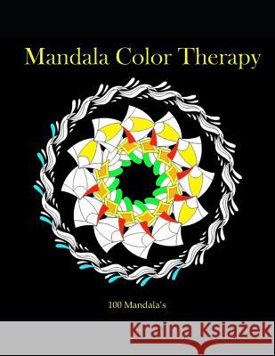 Mándala Color Therapy Sibrian 9781723780455 Independently Published - książka