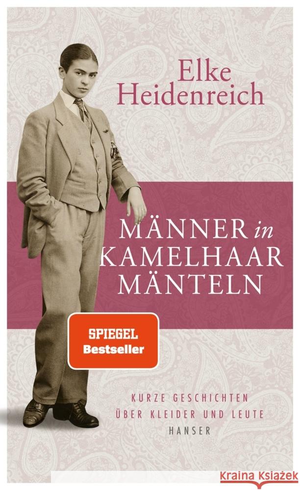 Männer in Kamelhaarmänteln Heidenreich, Elke 9783446268388 Hanser - książka