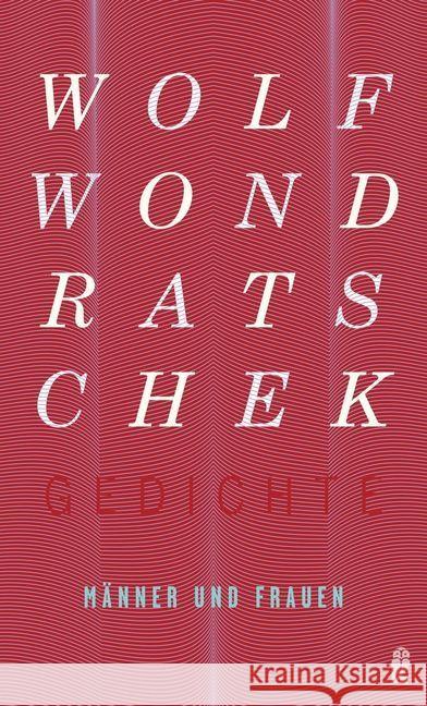 Männer und Frauen : Gedichte Wondratschek, Wolf 9783550050855 Ullstein HC - książka