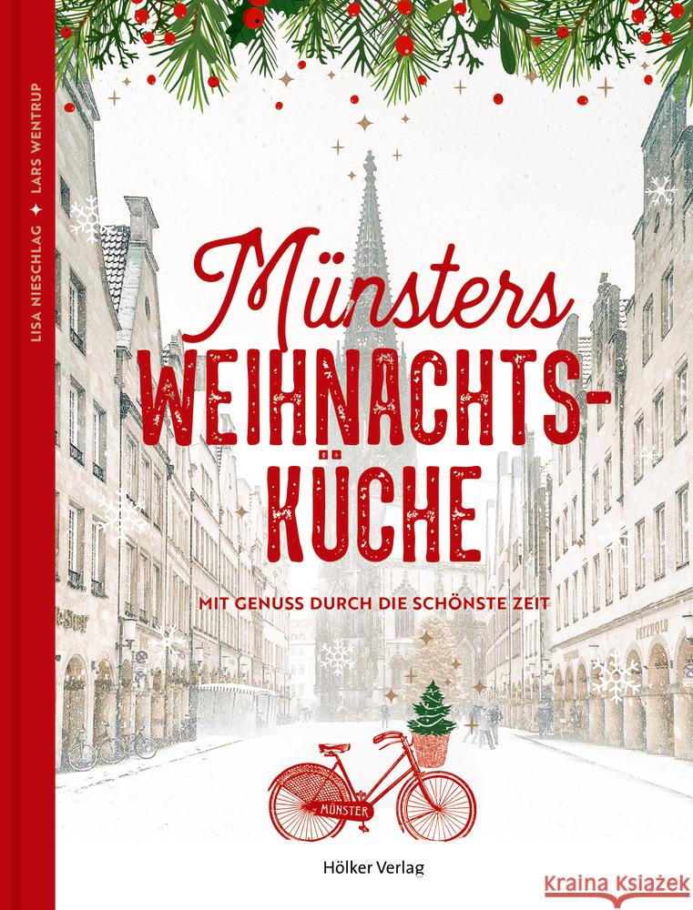 Münsters Weihnachtsküche Wentrup, Lars, Nieschlag, Lisa 9783881172523 Hölker - książka