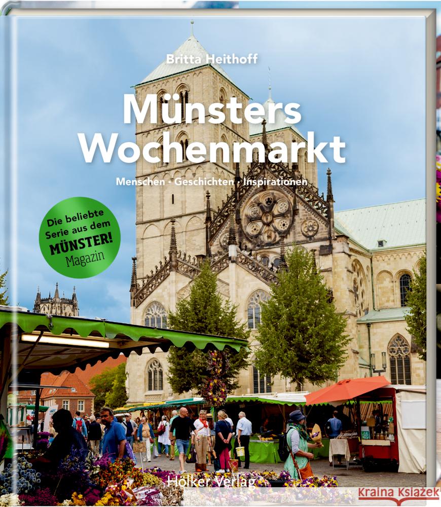 Münsters Wochenmarkt Heithoff, Britta 9783881173018 Hölker - książka