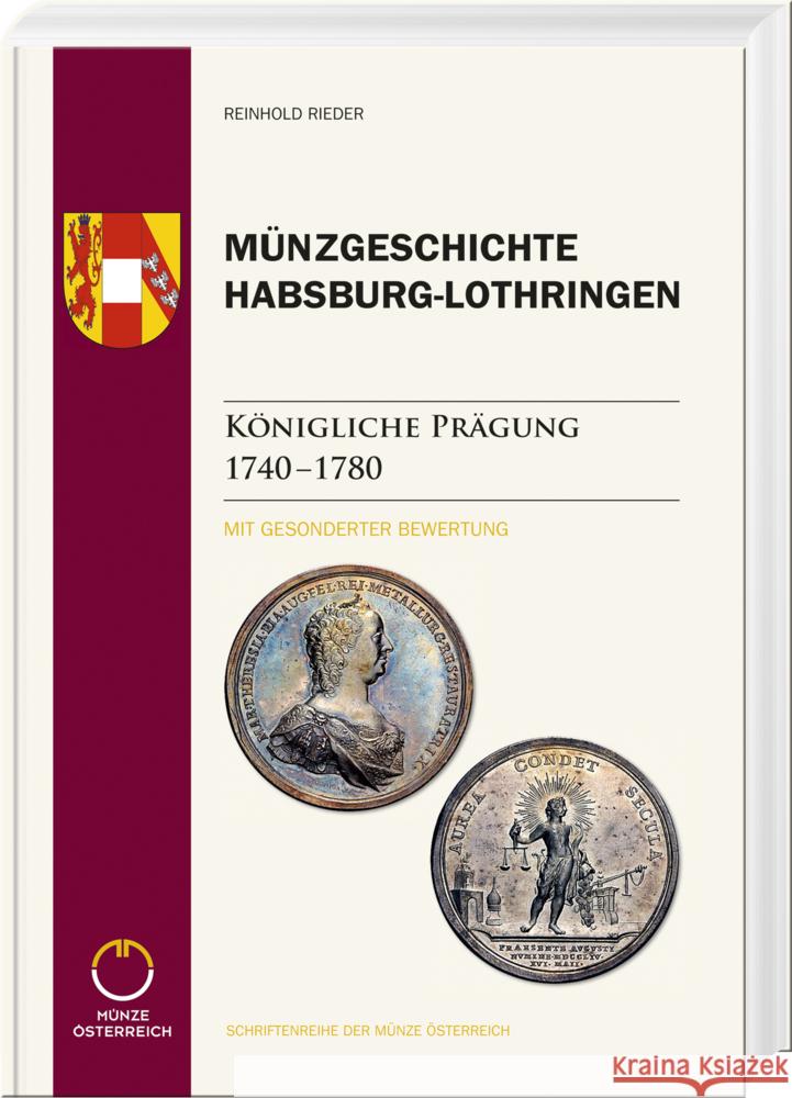 Münzgeschichte Habsburg-Lothringen Rieder, Reinhold 9783866462274 Battenberg - książka