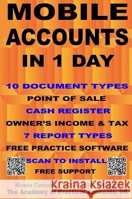 Mobile Accounts in 1 Day: Android Accounts Moses Crso 9781987473407 Createspace Independent Publishing Platform - książka