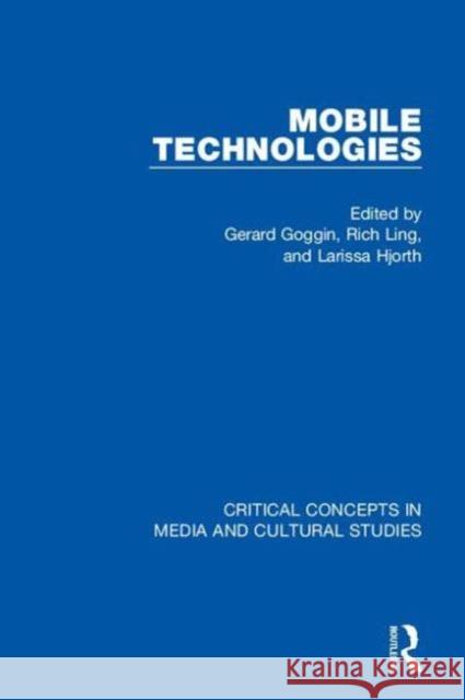 Mobile Technologies, 4-Vol. Set  9781138775732 Taylor & Francis Group - książka