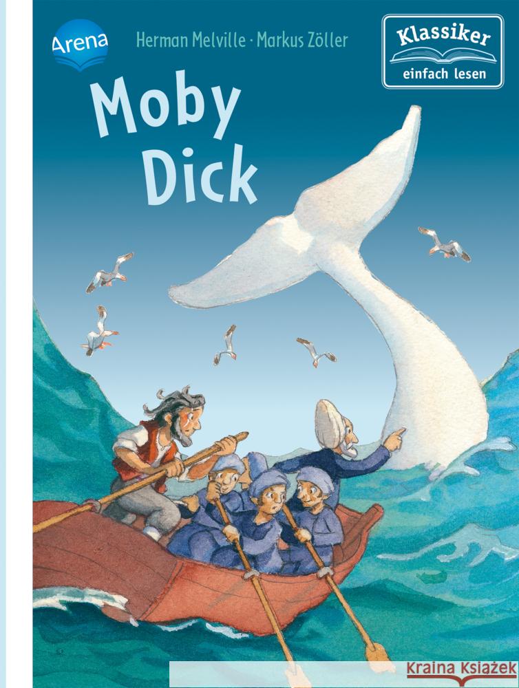Moby Dick Melville, Herman, Loeffelbein, Christian 9783401717166 Arena - książka