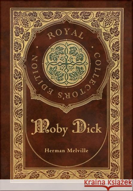 Moby Dick (Royal Collector's Edition) (Case Laminate Hardcover with Jacket) Herman Melville 9781774378502 Royal Classics - książka