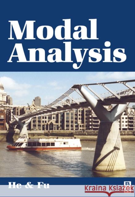 Modal Analysis Zhi-Fang Fu Jimin He Jimin He 9780750650793 Butterworth-Heinemann - książka