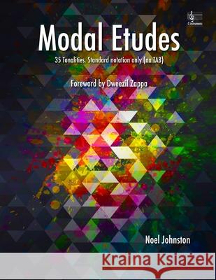 Modal Etudes: (TAB free edition) Noel Johnston 9781660882076 Independently Published - książka