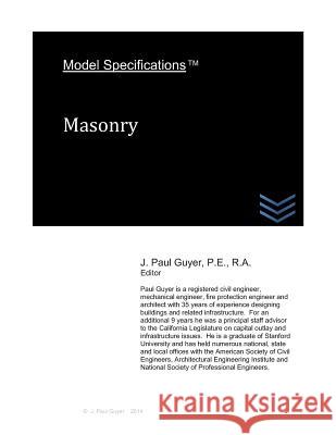 Model Specifications: Masonry J. Pau 9781495954597 Createspace - książka