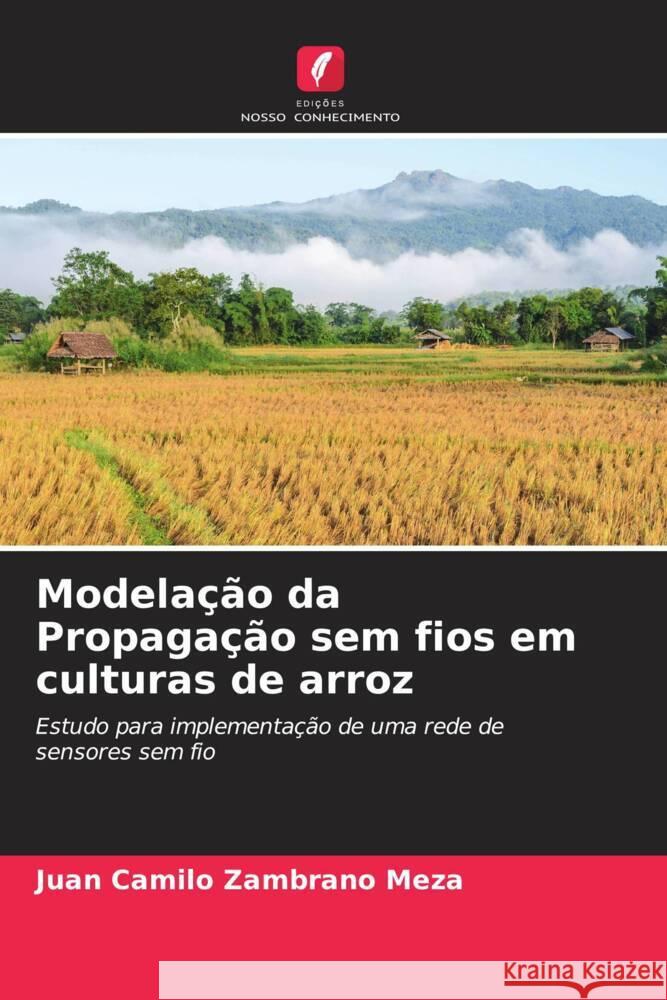 Modelação da Propagação sem fios em culturas de arroz Zambrano Meza, Juan Camilo 9786204834153 Edições Nosso Conhecimento - książka