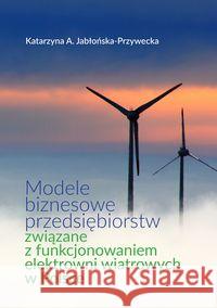 Modele biznesowe przedsiębiorstw związane z... Jabłońska-Przywecka Katarzyna A. 9788366264670 FNCE - książka