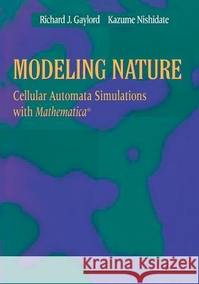Modeling Nature: Cellular Automata Simulations with Mathematica(r) Richard J. Gaylord Kazume Nishidate 9780387946207 Springer - książka