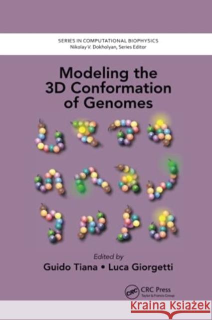 Modeling the 3D Conformation of Genomes Guido Tiana Luca Giorgetti 9780367780456 CRC Press - książka