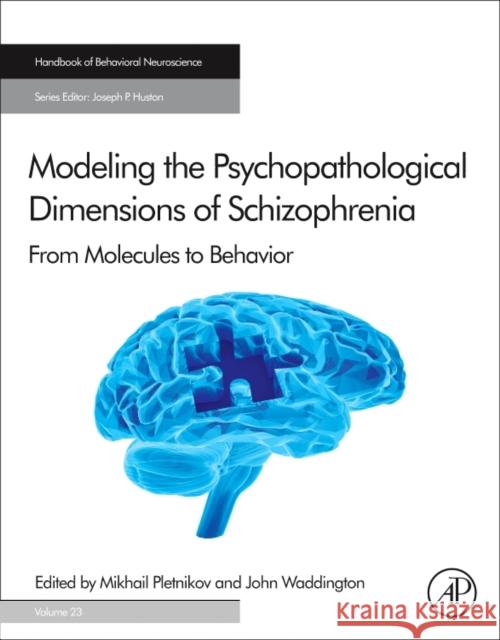 Modeling the Psychopathological Dimensions of Schizophrenia: From Molecules to Behavior Volume 23 Pletnikov, Mikhail 9780128009819 Elsevier Science - książka