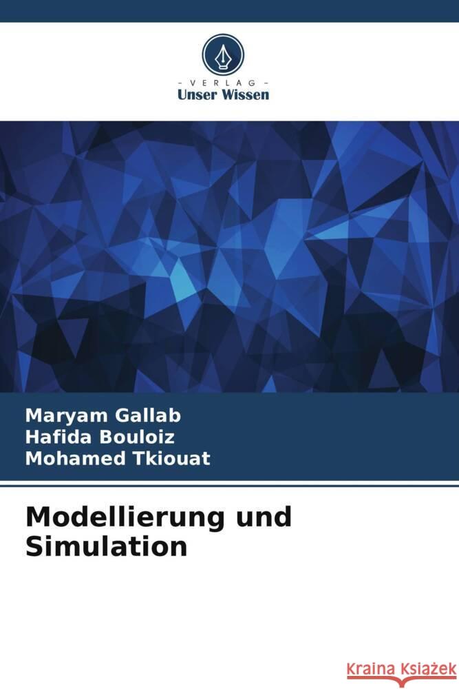 Modellierung und Simulation Gallab, Maryam, Bouloiz, Hafida, Tkiouat, Mohamed 9786205008614 Verlag Unser Wissen - książka