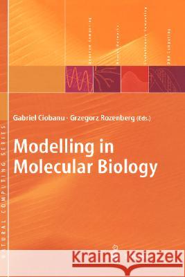 Modelling in Molecular Biology Gabriel Ciobanu 9783540407997  - książka