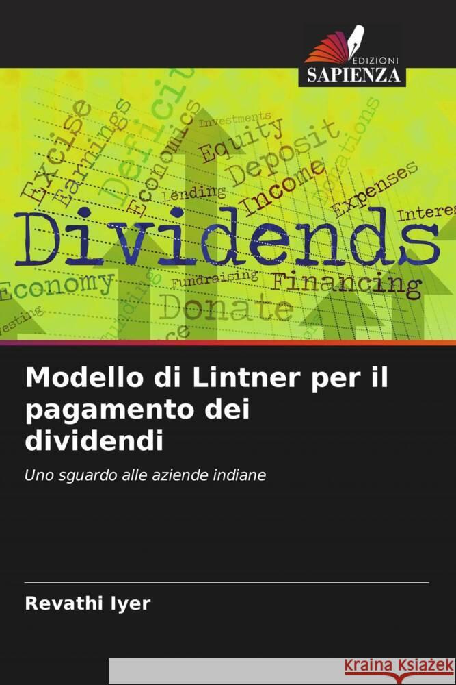 Modello di Lintner per il pagamento dei dividendi Revathi Iyer 9786206928157 Edizioni Sapienza - książka