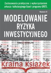 Modelowanie ryzyka inwestycyjnego Tomasz Krawczyk 9788381026116 CeDeWu - książka