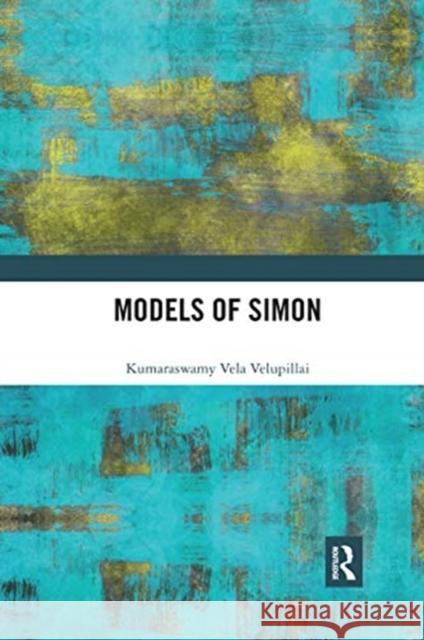 Models of Simon Kumaraswamy Vela Velupillai 9780367593933 Routledge - książka