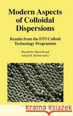 Modern Aspects of Colloidal Dispersions: Results from the Dti Colloid Technology Programme Ottewill, Ronald H. 9789401165846 Springer - książka