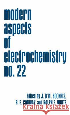 Modern Aspects of Electrochemistry John O. Bockris R. E. White B. E. Conway 9780306440618 Plenum Publishing Corporation - książka