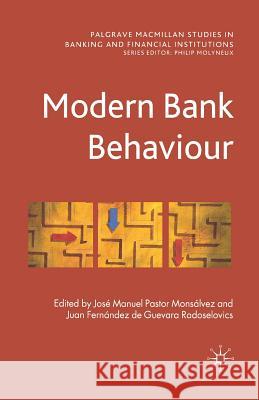 Modern Bank Behaviour Juan Fernandez de Guevara Radoselovics Jose Pastor Monsalvez  9781349433698 Palgrave Macmillan - książka