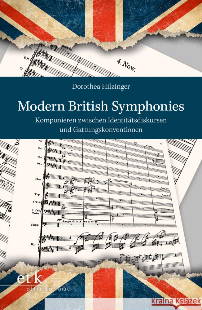 Modern British Symphonies Hilzinger, Dorothea 9783967078022 Edition Text und Kritik - książka
