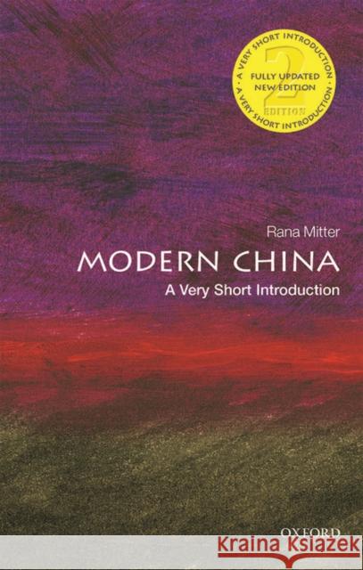 Modern China: A Very Short Introduction Rana Mitter 9780198753704 Oxford University Press - książka