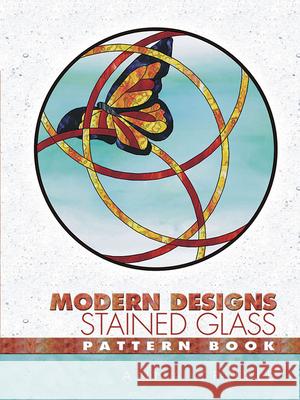 Modern Designs Stained Glass Pattern Book Anna Croyle 9780486446622 Dover Publications - książka