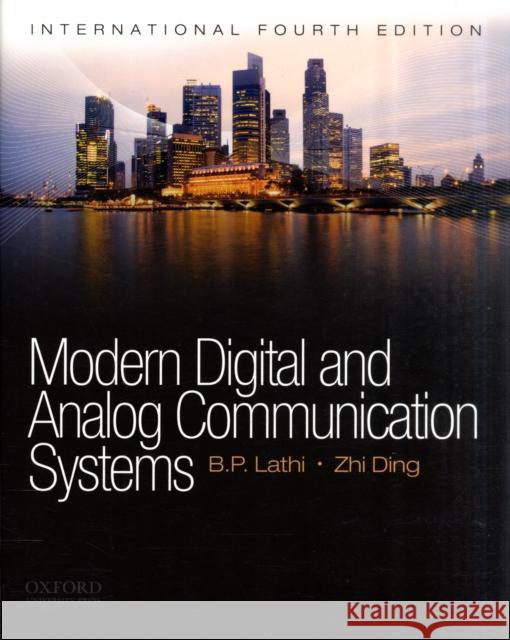 Modern Digital and Analog Communications Systems Lathi Zhi Ding 9780195384932 OXFORD UNIVERSITY PRESS - książka