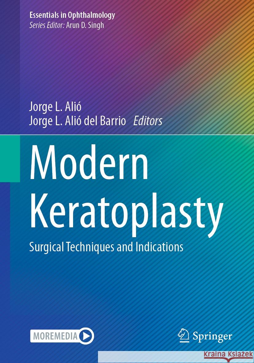 Modern Keratoplasty  9783031324109 Springer International Publishing - książka