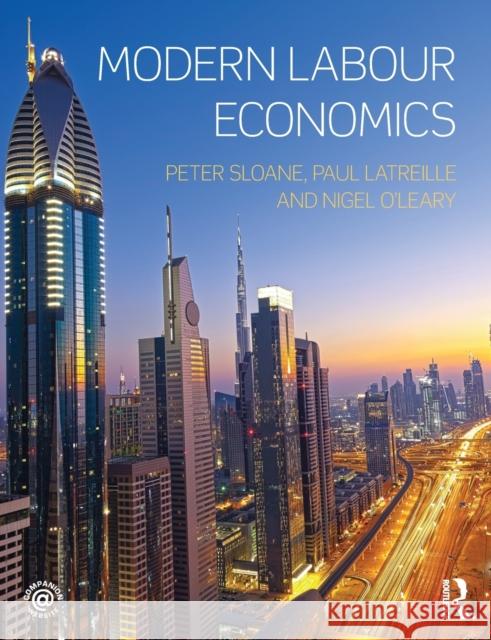Modern Labour Economics Peter Sloane 9780415469814  - książka