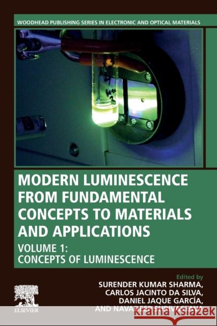 Modern Luminescence from Fundamental Concepts to Materials and Applications: Volume 1: Concepts of Luminescence Surender Kumar Sharma Carlos Jacint Daniel Jaque Garcia 9780323899543 Woodhead Publishing - książka