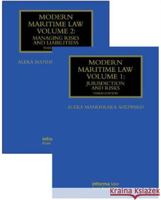 Modern Maritime Law (Volumes 1 and 2) Aleka Mandaraka-Sheppard 9780415843201 Informa Law from Routledge - książka