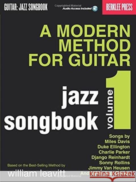 MODERN METHOD FOR GUITAR JAZZ SONGBOOK V  9780876390733 OMNIBUS PRESS SHEET MUSIC - książka