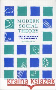 Modern Social Theory Ian Craib   9780745010885 Prentice-Hall - książka