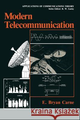 Modern Telecommunication E. Brya E. Bryan Carne 9781468448733 Springer - książka