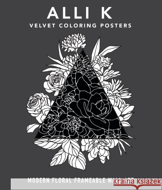 Modern Velvet Coloring Prints Alli Koch 9781950968169 Random House USA Inc - książka