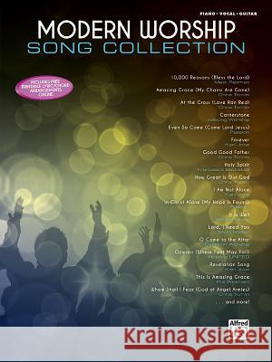 Modern Worship Song Collection Alfred Music 9781470635947 Alfred Publishing Co Inc.,U.S. - książka