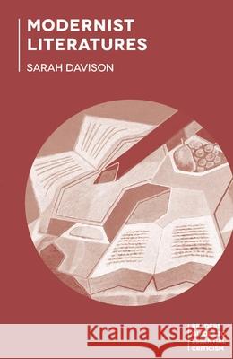 Modernist Literatures Sarah Davison 9780230284012 Palgrave Macmillan Higher Ed - książka