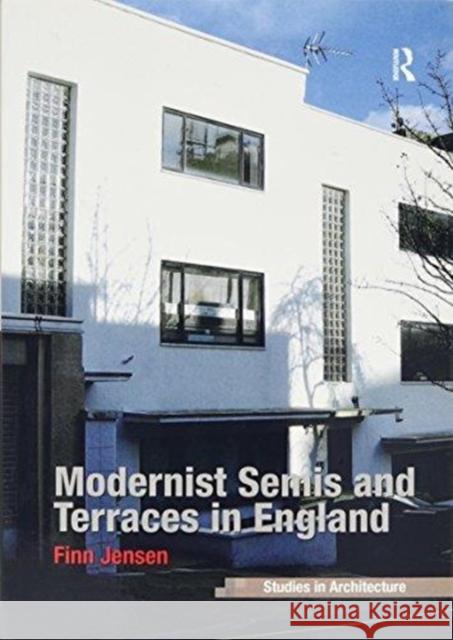 Modernist Semis and Terraces in England Finn Jensen 9781138253704 Routledge - książka
