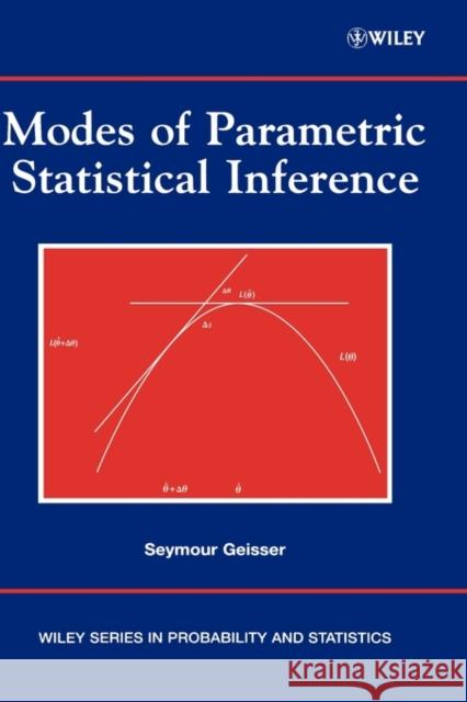 Modes of Parametric Statistical Inference Seymour Geisser Wesley Johnson 9780471667261 Wiley-Interscience - książka