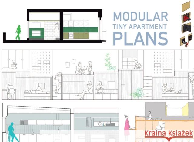 Modular Tiny Apartment Plans VARIOUS AUTHORS 9788417557317 Instituto Monsa de Ediciones - książka