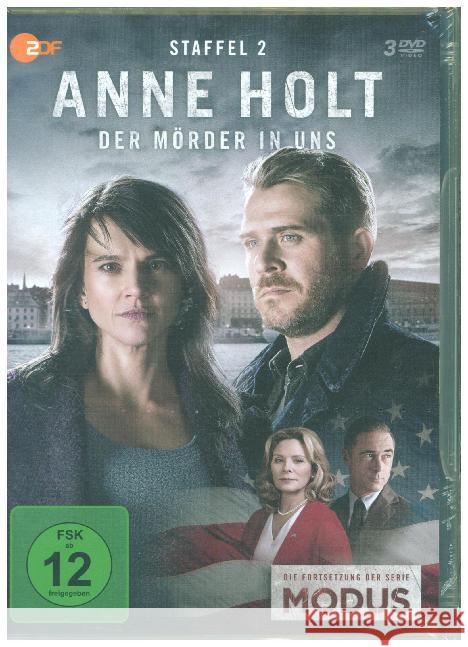 Modus - Der Mörder in uns. Staffel.2, 3 DVDs : Schweden Holt, Anne 4029759135616 Edel Germany CD / DVD - książka