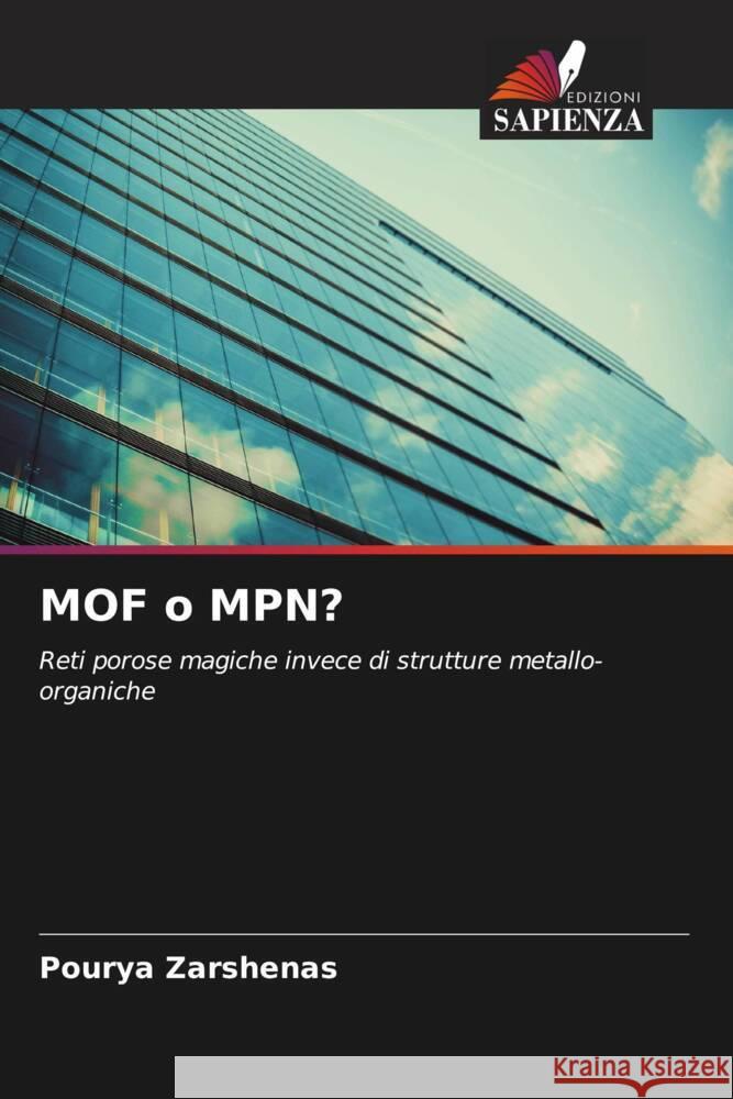 MOF o MPN? Zarshenas, Pourya 9786204835228 Edizioni Sapienza - książka