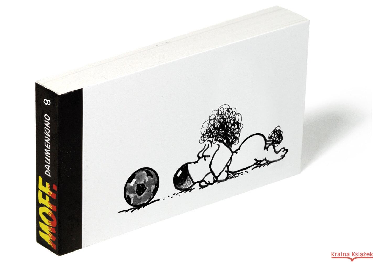 MOFF. Daumenkino Nr. 8 - Fußball Bul Haderer, Gerhard 9783903055650 Scherz & Schund Fabrik - książka